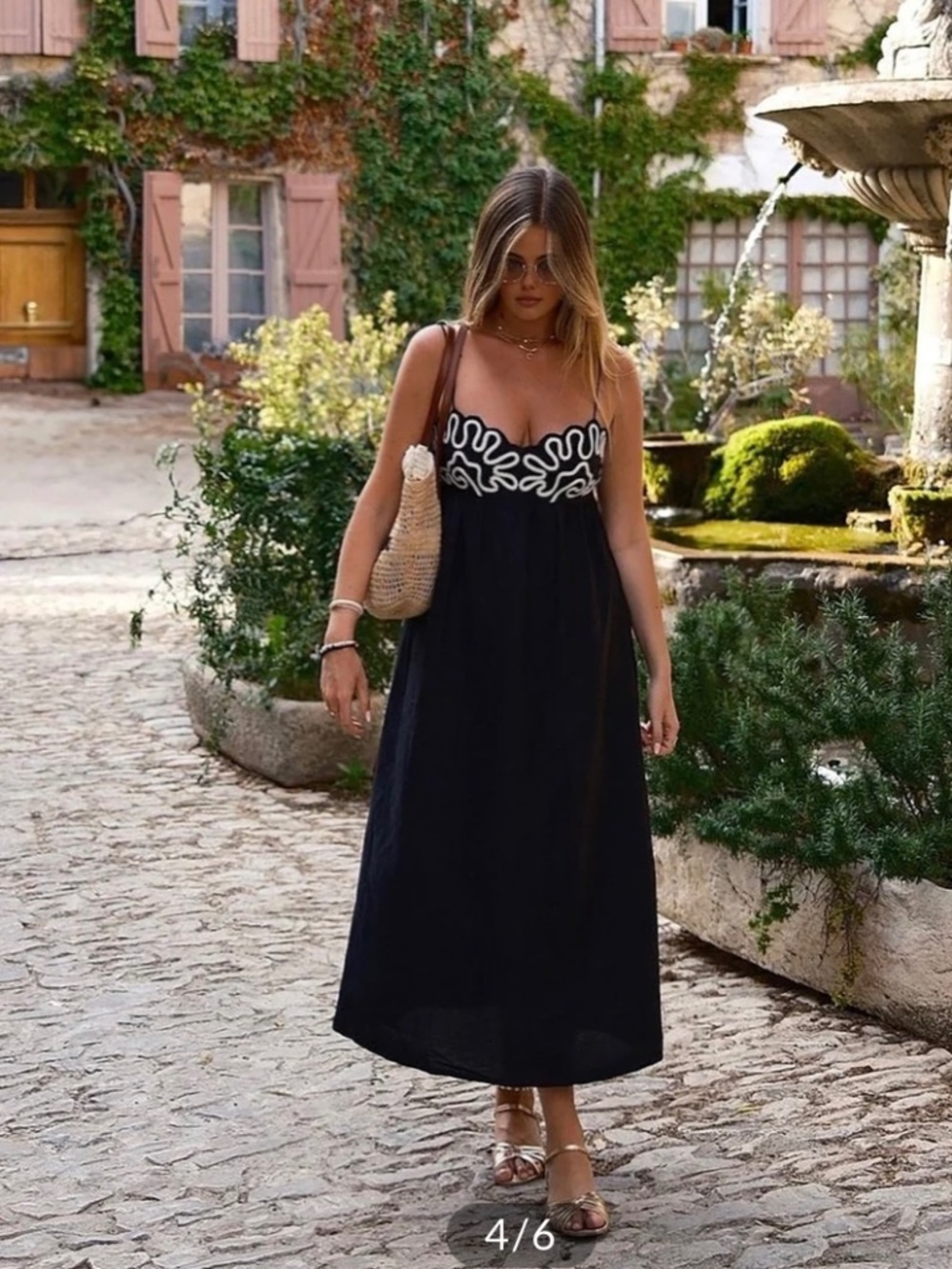 A new day black dress size S it can also fit to medium size.